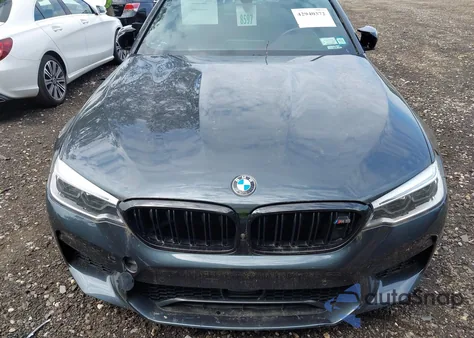 2019 BMW M5 Competition из США, поврежденный, VIN WBSJF0C54KB447344